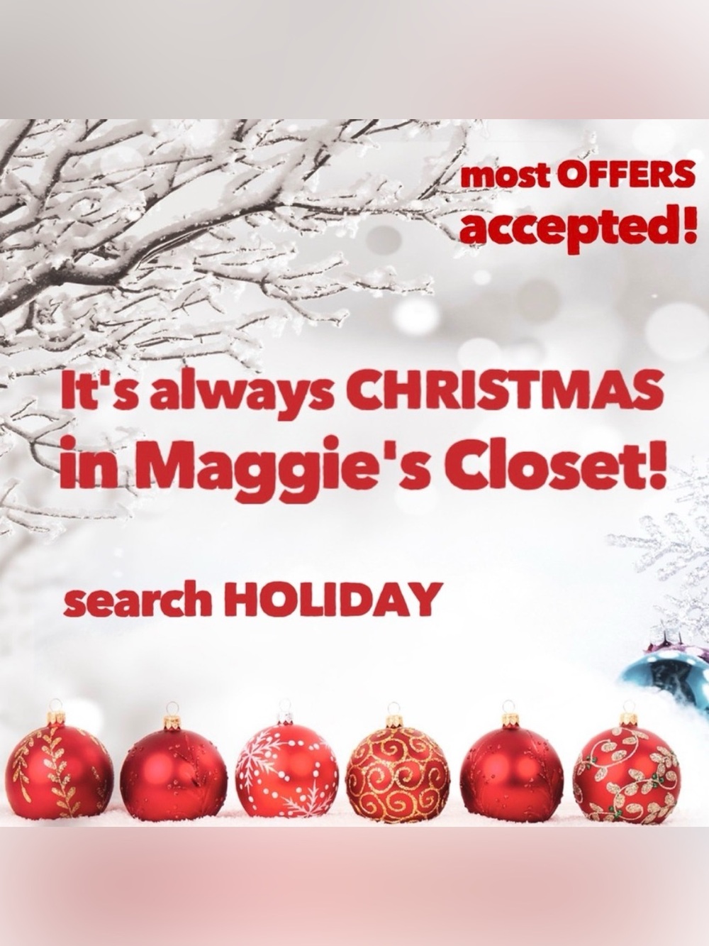 Search "HOLIDAY" for amazing Christmas decor!